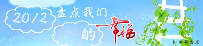 2012，盘点我们的幸福活动