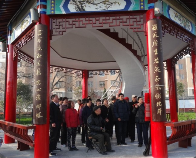 单县老年人清明红歌祭奠革命先烈