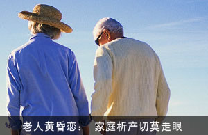 老人黄昏恋：家庭析产切莫走眼 　