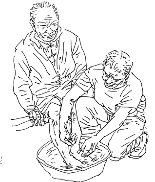 伯父尽孝