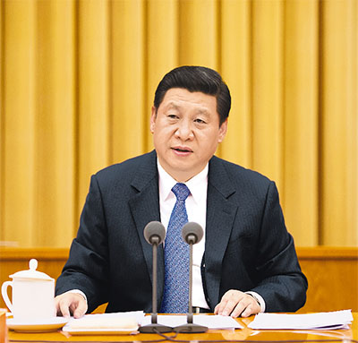 习近平在周边外交工作座谈会上发表重要讲话（2013.10.25）