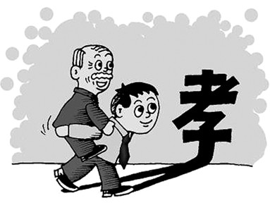 请给儿女尽孝的机会 　　