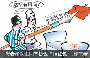 看病时患者和医生同签协议“拒红包”，这事您怎么看？
