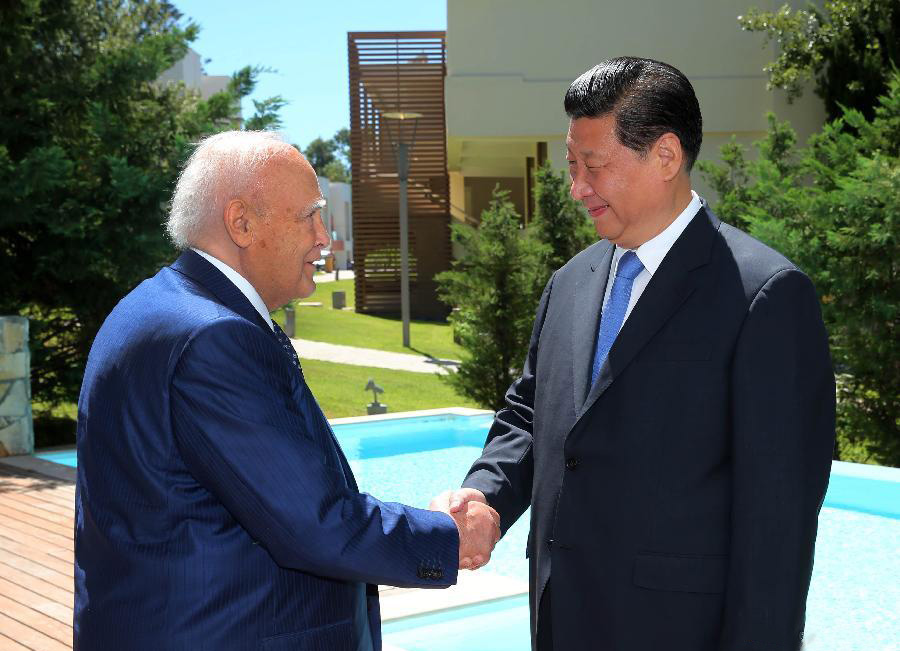 习近平：愿同希方深化互利合作