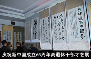 陕西省举办“祖国在我心中”  庆祝新中国成立65周年离退休干部才艺展