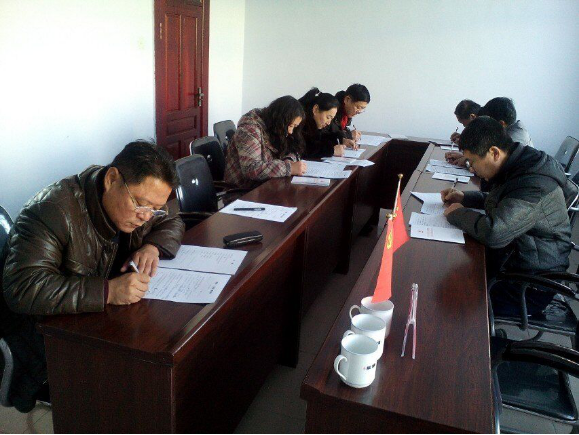 黑龙江克东组织《准则》《条例》测试