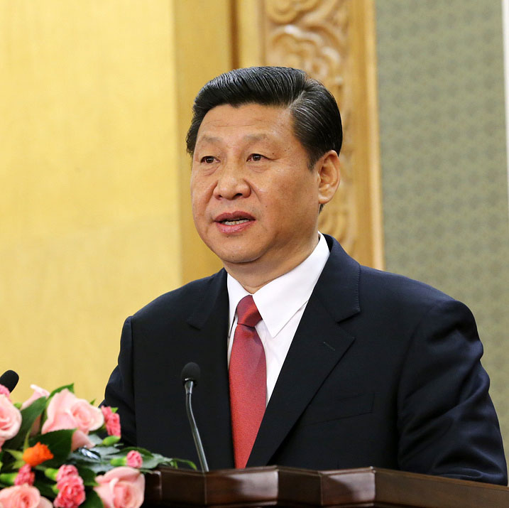 习近平在新任政治局常委与记者见面会上发表讲话