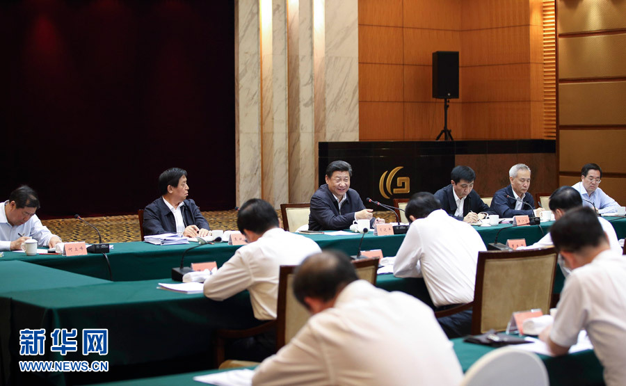 习近平在华东七省市党委主要负责同志座谈会上强调 抓住机遇立足优势积极作为 系统谋划“十三五”经济社会发展