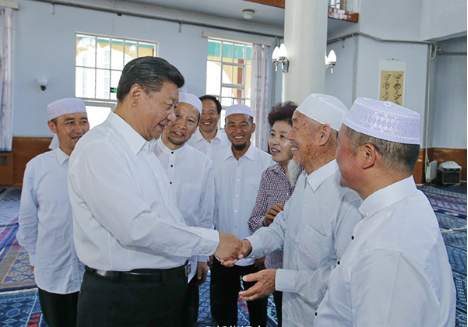 习近平在宁夏考察