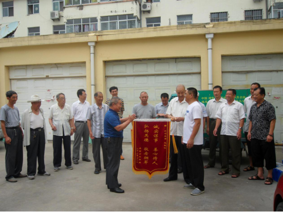 山东莱西军休干部感恩双拥情