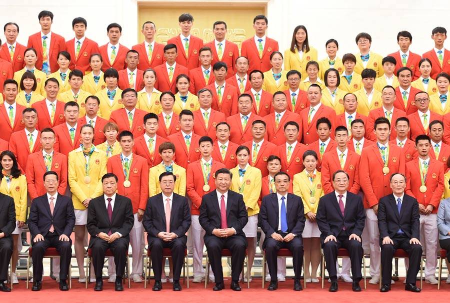 中国队加油！中国加油！