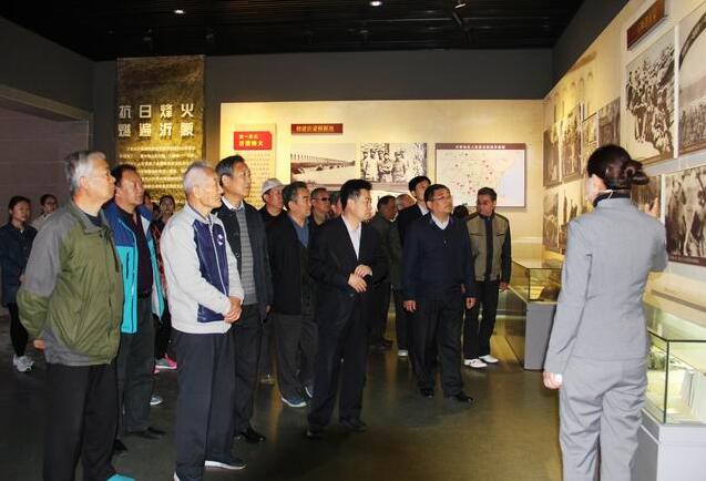 山东省委省直机关工委组织机关老干部赴费县大青山党性教育基地参观学习