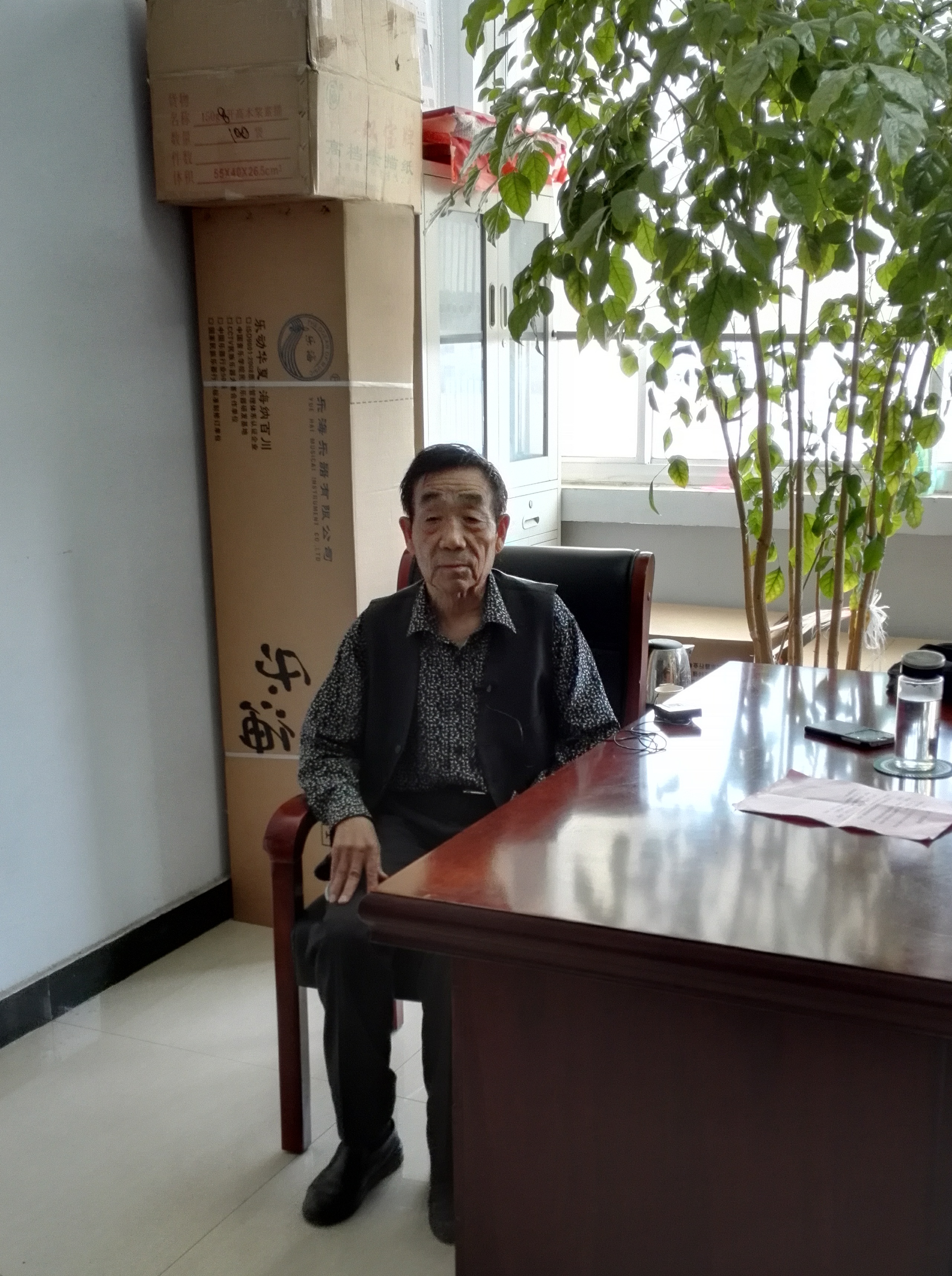 枣庄峄城区坛山街道原文化站站长邵明思