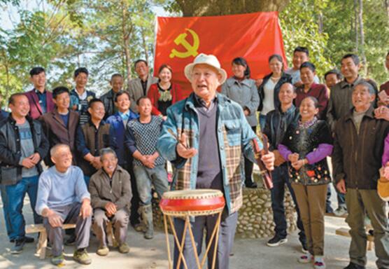 湖北省罗田县生动宣讲十九大精神