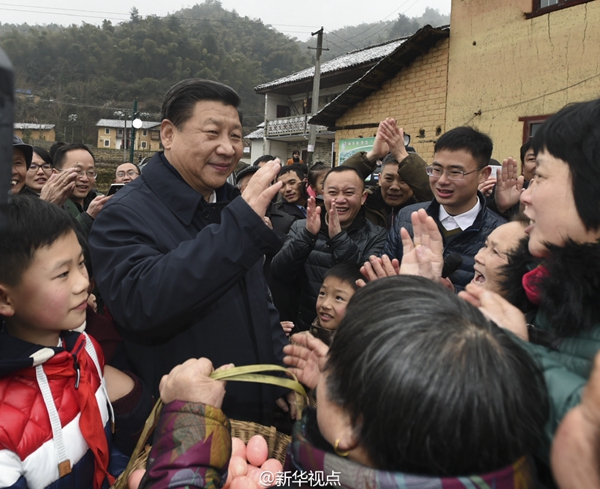 【三提“初心”】弘扬井冈精神 决胜全面小康——习近平总书记春节前夕赴江西看望慰问回访记