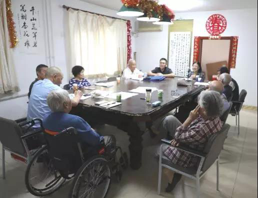 水利部离退休干部局方庄党支部召开“我看新中国成立七十周年”座谈会