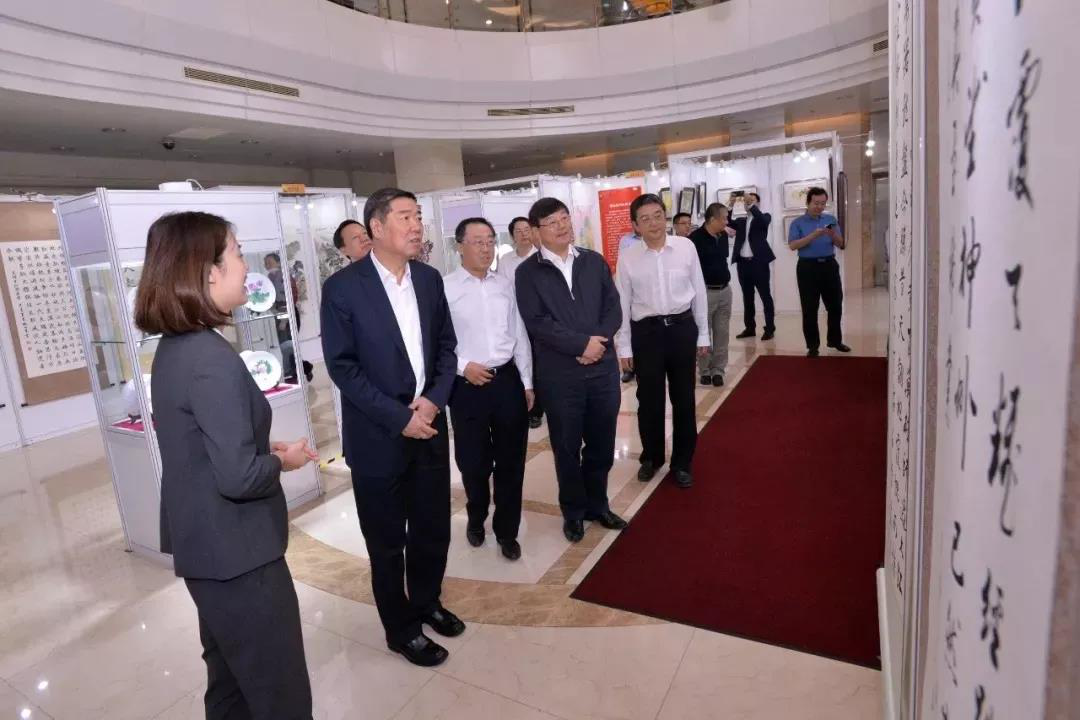 国家发展改革委离退休干部局举办庆祝新中国成立70周年书画摄影手工艺术展