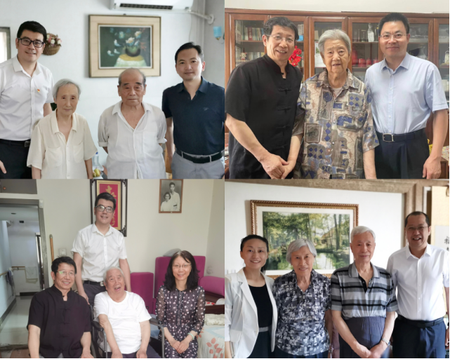 华北电力大学“七一”走访慰问离退休党员同志
